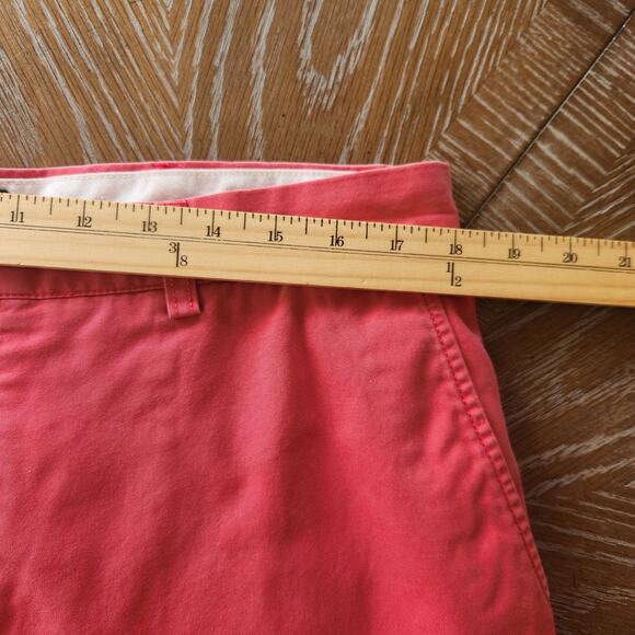 Y2K 90s Polo Ralph Lauren Flat Front Light Red Men's Shorts size 36 Vintage - Picture 7 of 9